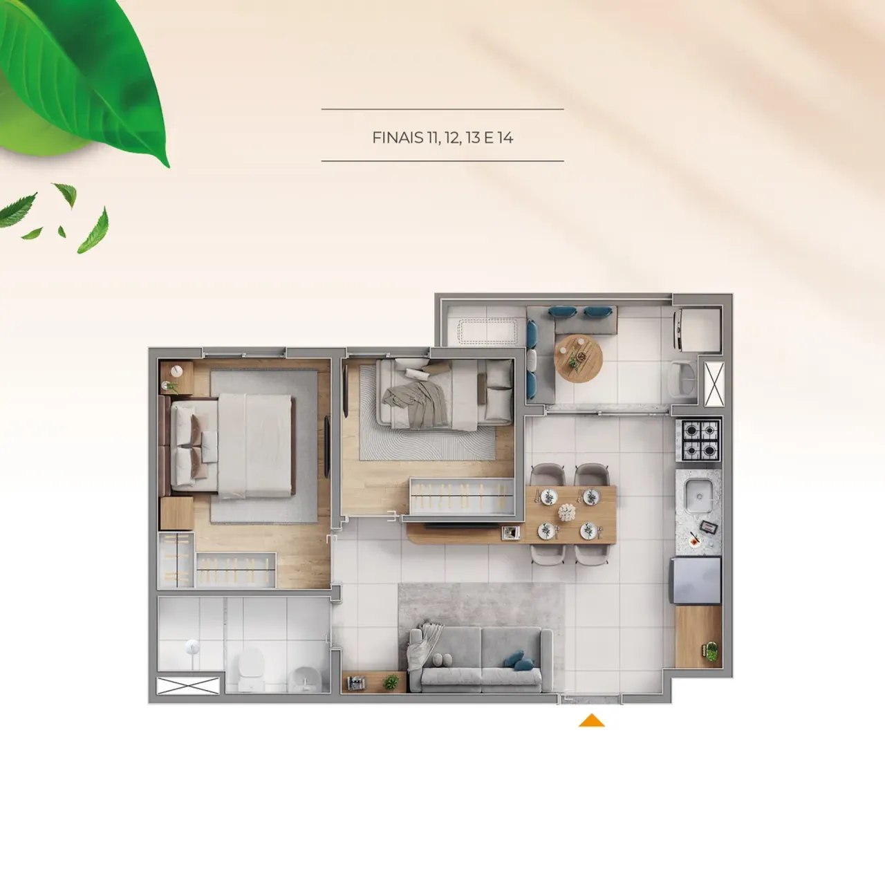 PLANTA 42m²