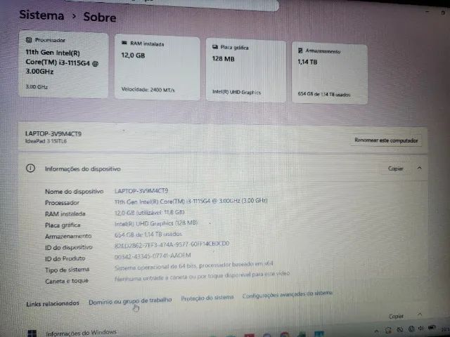 Notebook Lenovo IdeaPad 3i - Foto 5