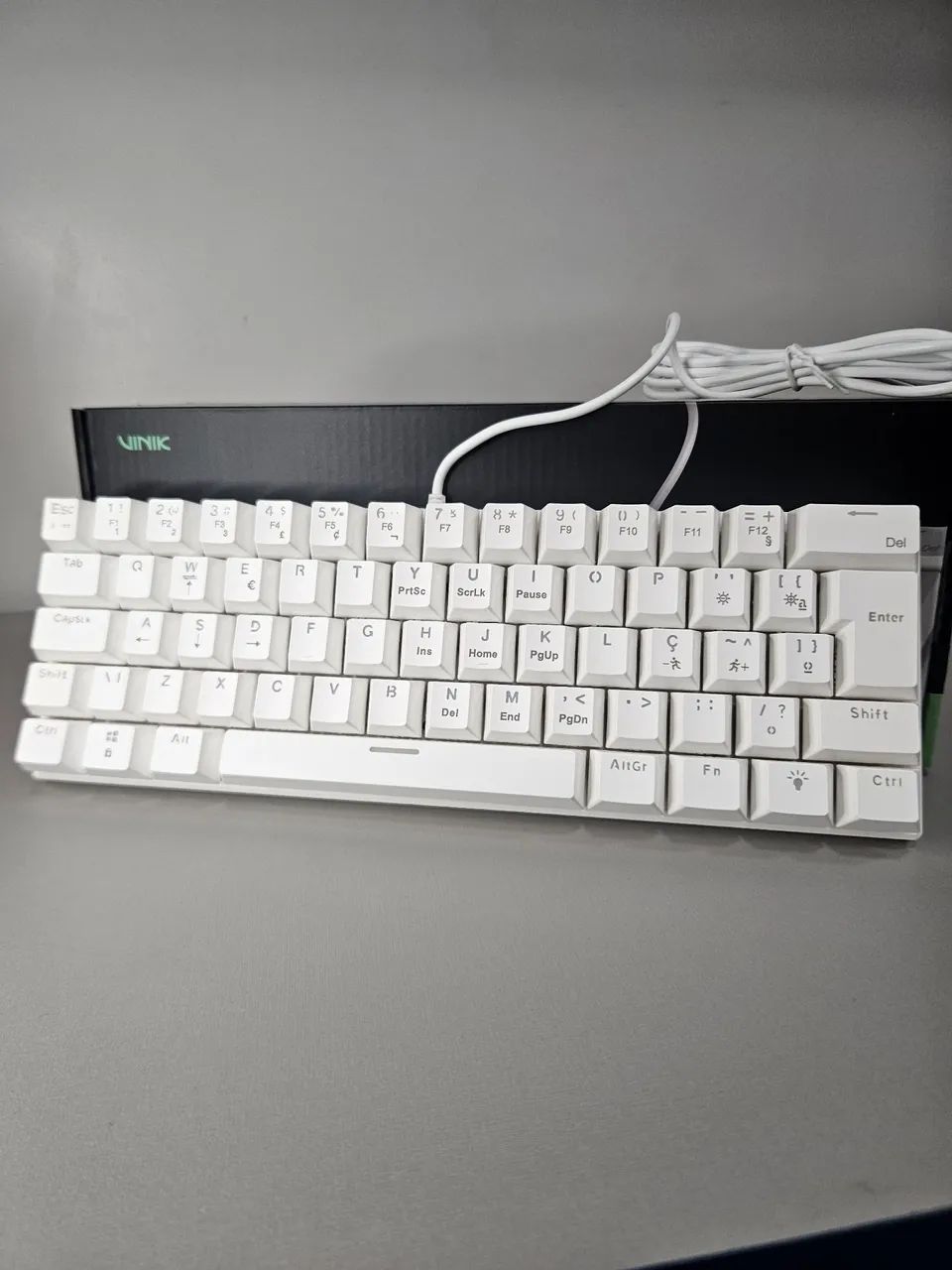 Teclado Mecânico Gamer 60% Switch Red e Blue - Foto 4