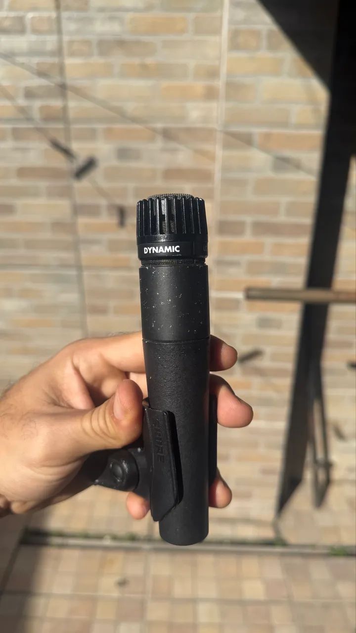Kit de microfone shure 3 sm57 + beta 52 a dmk 57/52 - Foto 5