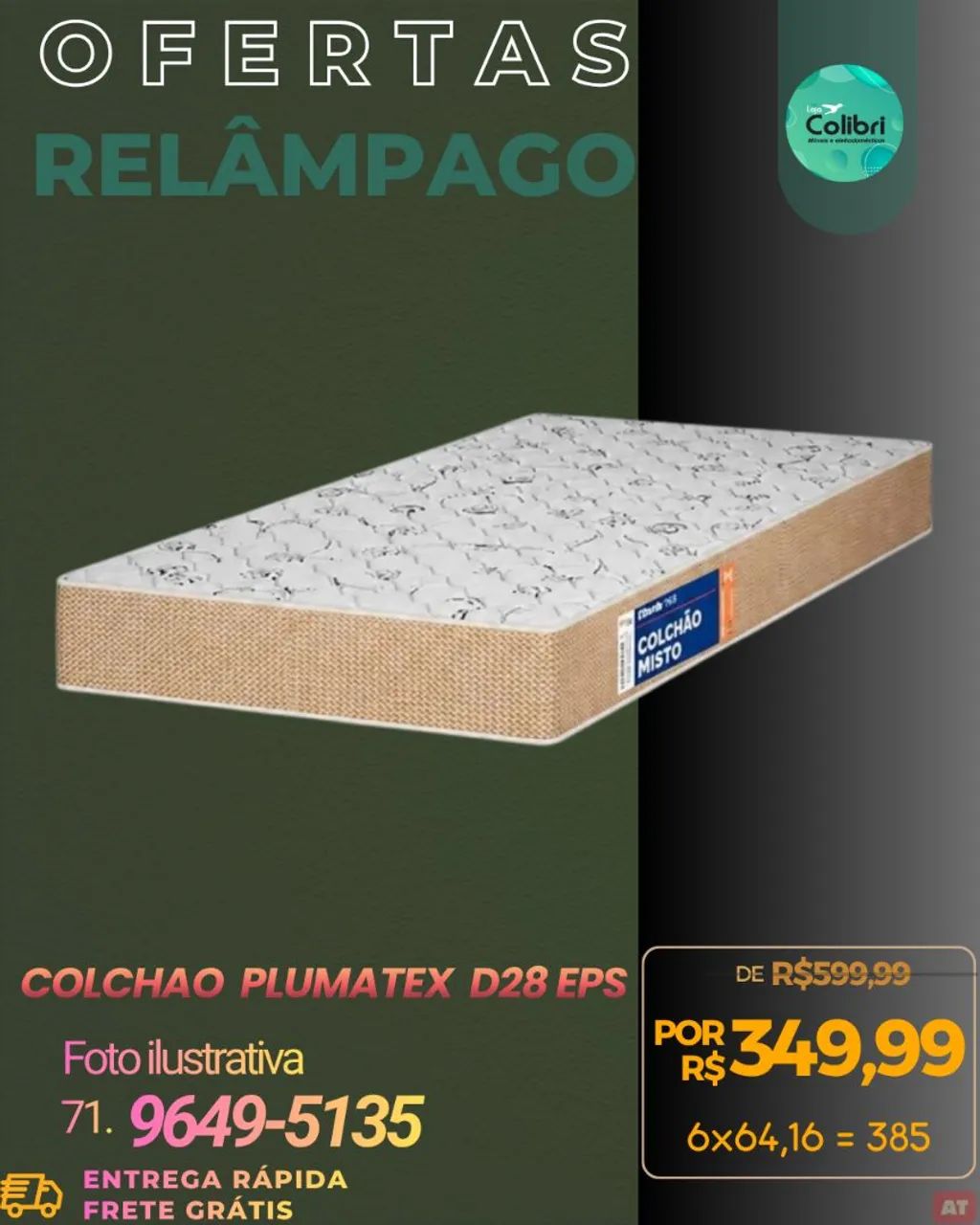 Colchão Solteiro  - Foto 3