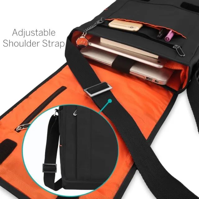 Bolsa CaseCrown Polyester Resistente à Água (Preta) para iPad Tablet Notebook - Foto 4