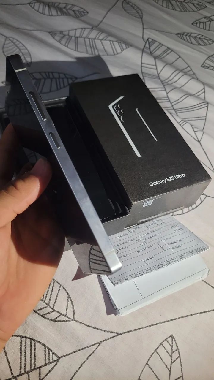 S25 ultra 256gb todo original com caixa e nota fiscal na garantia ainda  - Foto 3
