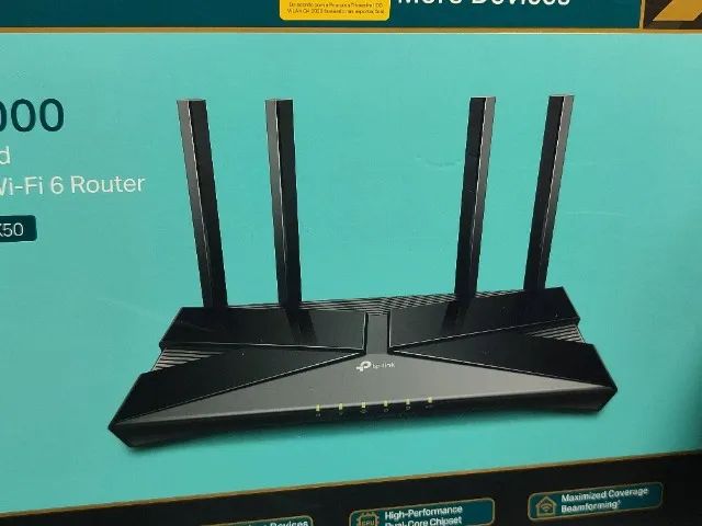 Roteador TP-Link Archer AX50 AX3000 Dual Band Gigabit WiFi 6 com USB 3.0 - Foto 3