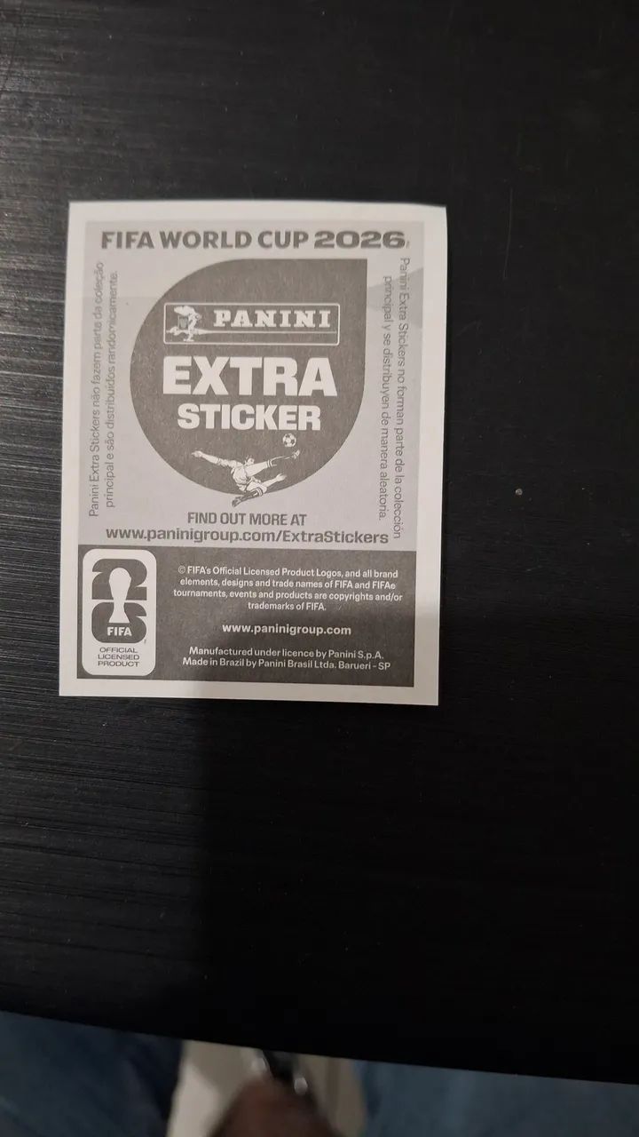 Figurinha Extra Cody Gakpo Roxa Copa do Mundo 2026 Oficial  - Foto 2