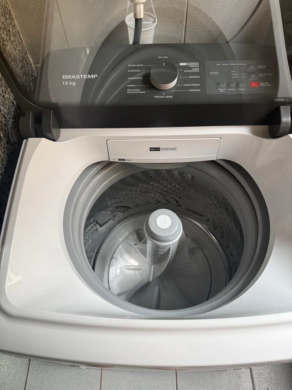 Máquina de lavar Brastemp 15 kg ótima  frete por conta da pessoa.  - Foto 2