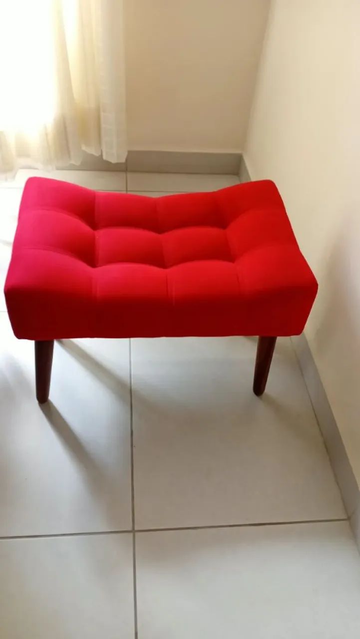 Banqueta vermelha 