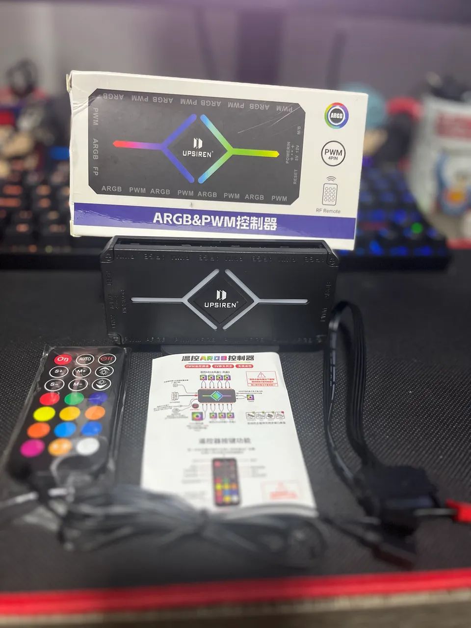 Controladora Hub ARGB PWM UPSIREN U-H8 V2