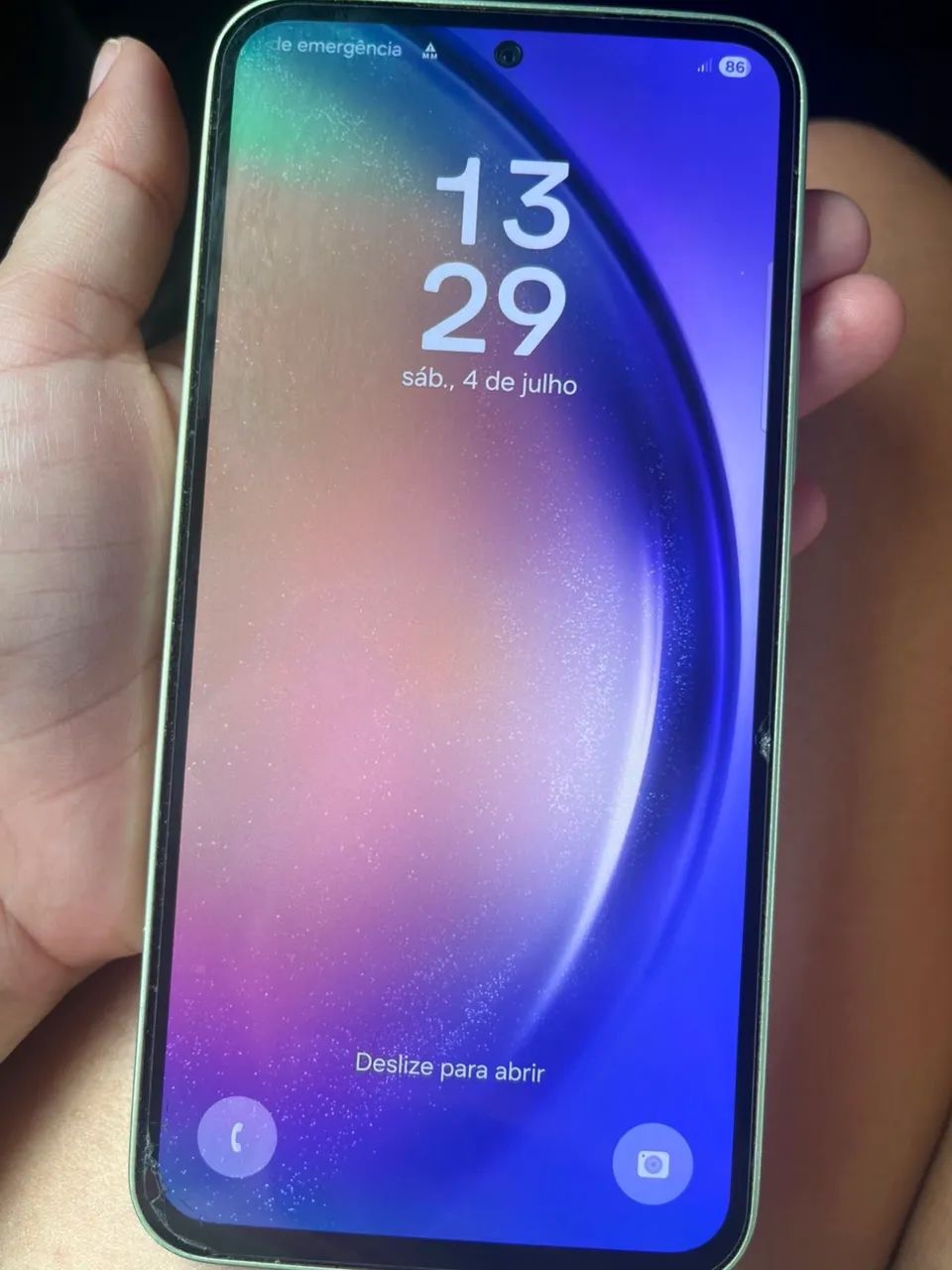 Celular Samsung A54 128G seminovo - Foto 2