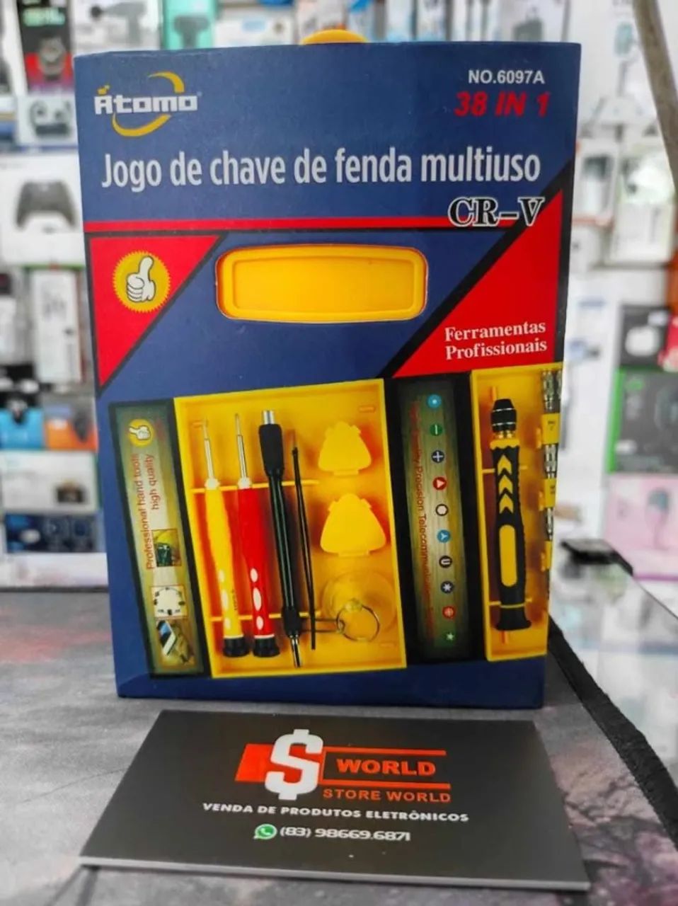  * Kit de Ferramentas para consertos de celulares - store world - Foto 3
