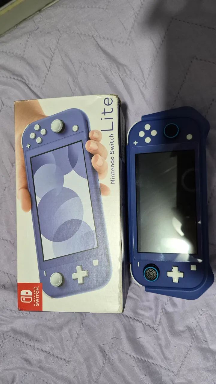 Nintendo switch lite 256gb com jogos - Foto 4