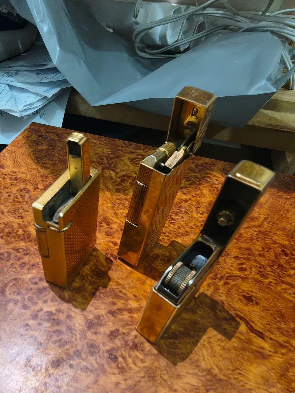 Lote de 3 isqueiros vintage  - Foto 3