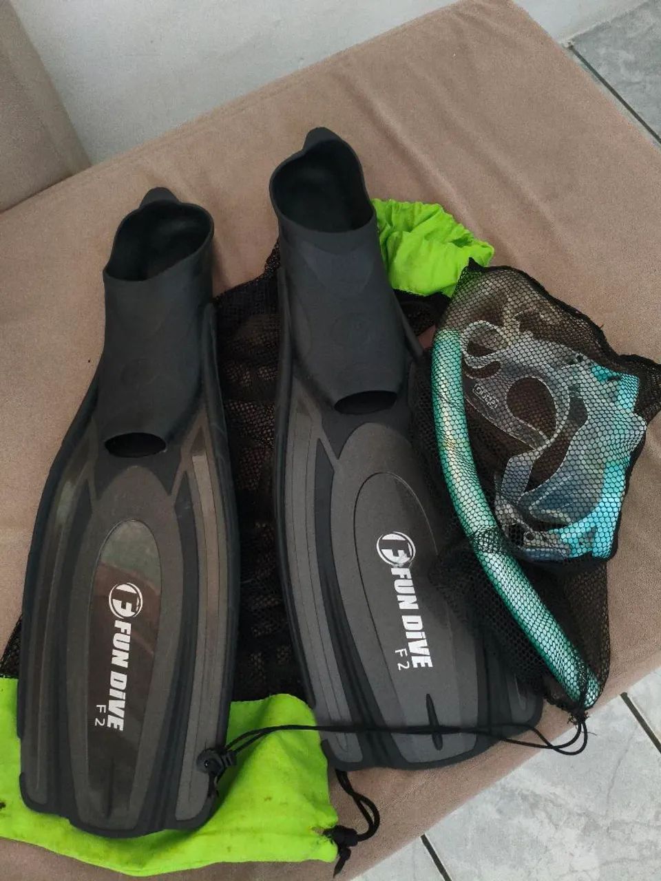 Nadadeira e Snorkel - Foto 4