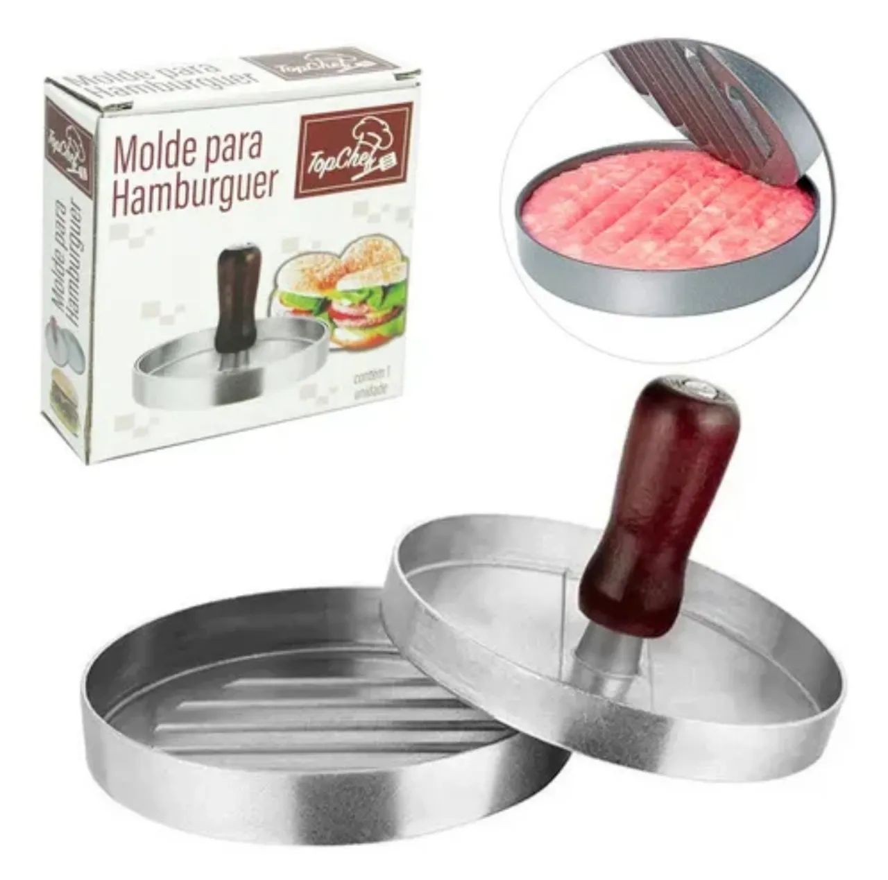 Modelador de hambúrguer  - Foto 5