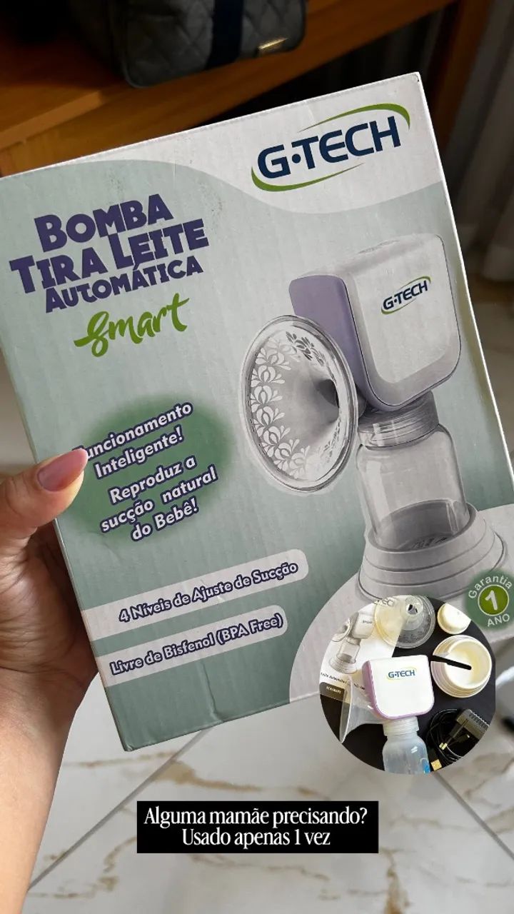 Bomba de tirar leite G-tech