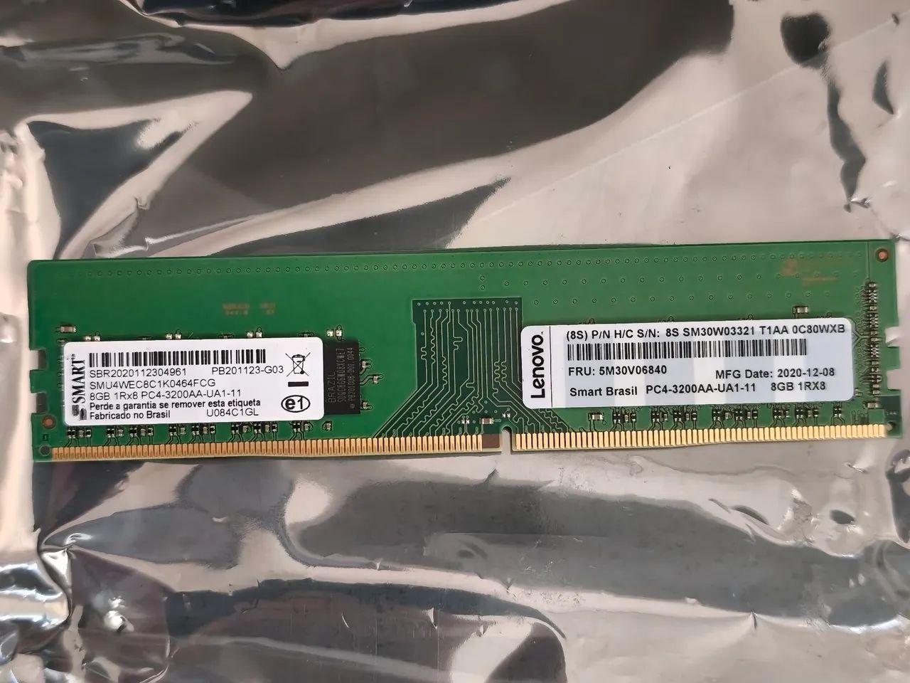 Memória DDR4 8GB 3200