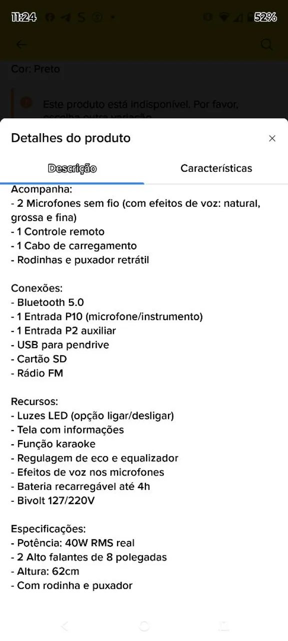 Caixa de som  - Foto 3