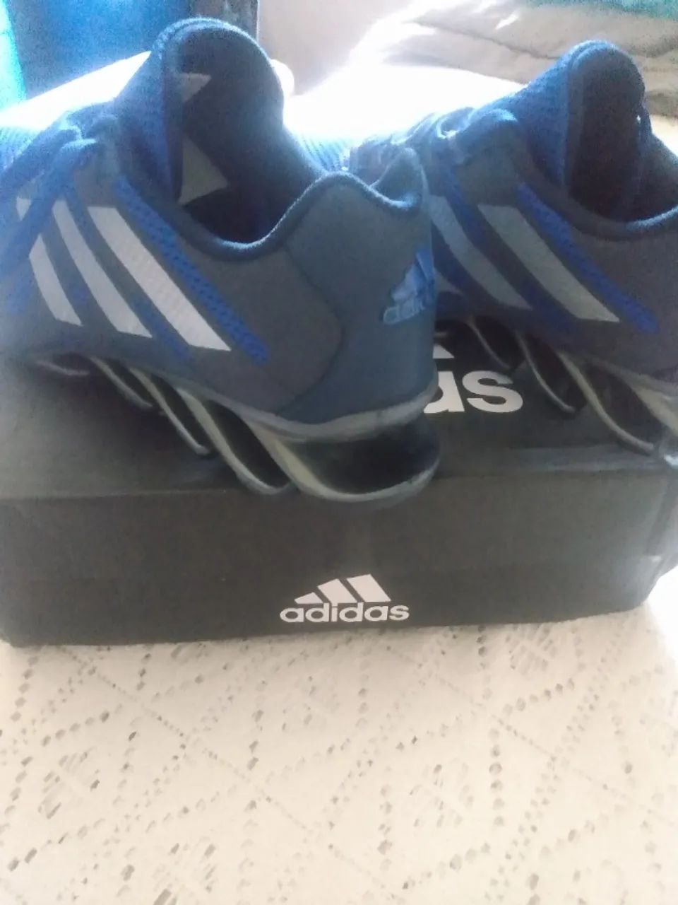 Tênis Adidas Springblade Azul - Foto 3