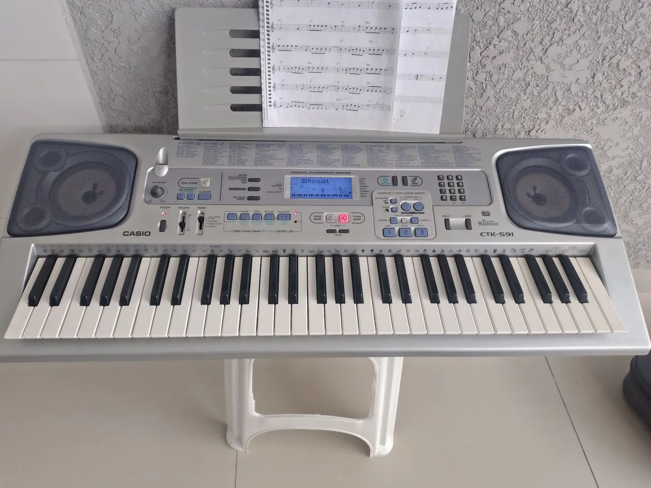 Teclado CASIO CTK-591 - Foto 5