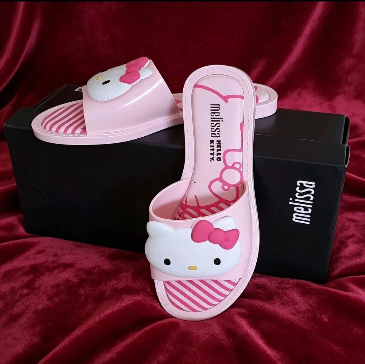 Chinelo hello Kitty Rosa 36 - Foto 3