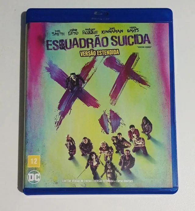 Filme Bluray - Esquadrão Suicida (2 discos)
