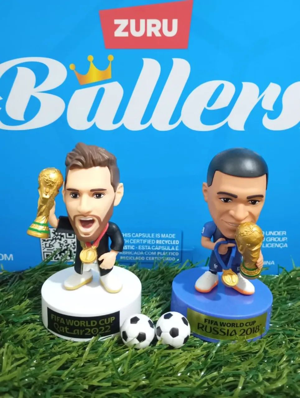 Ballers Zuru FIFA 2026 Mbappe e Messi - Brinquedos e Jogos - Mooca