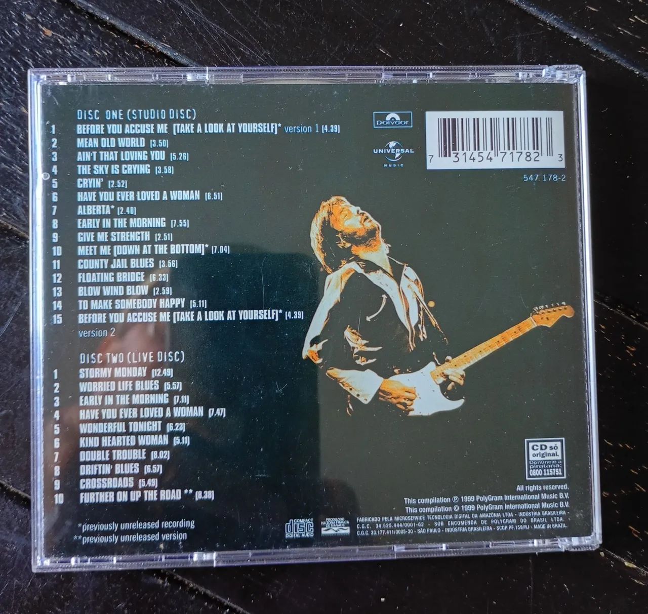 CDs ERIC CLAPTON Nacionais E Importados  - Foto 4