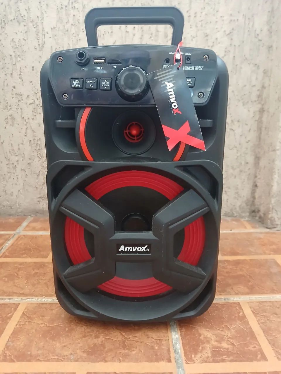 Caixinha de som amvox - Foto 2