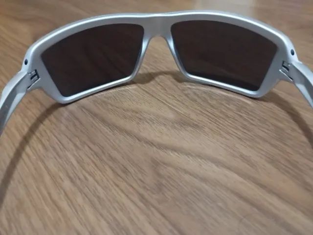 Óculos De Sol Oakley Cables X-silver Prizm Polarized Cinza - Foto 3