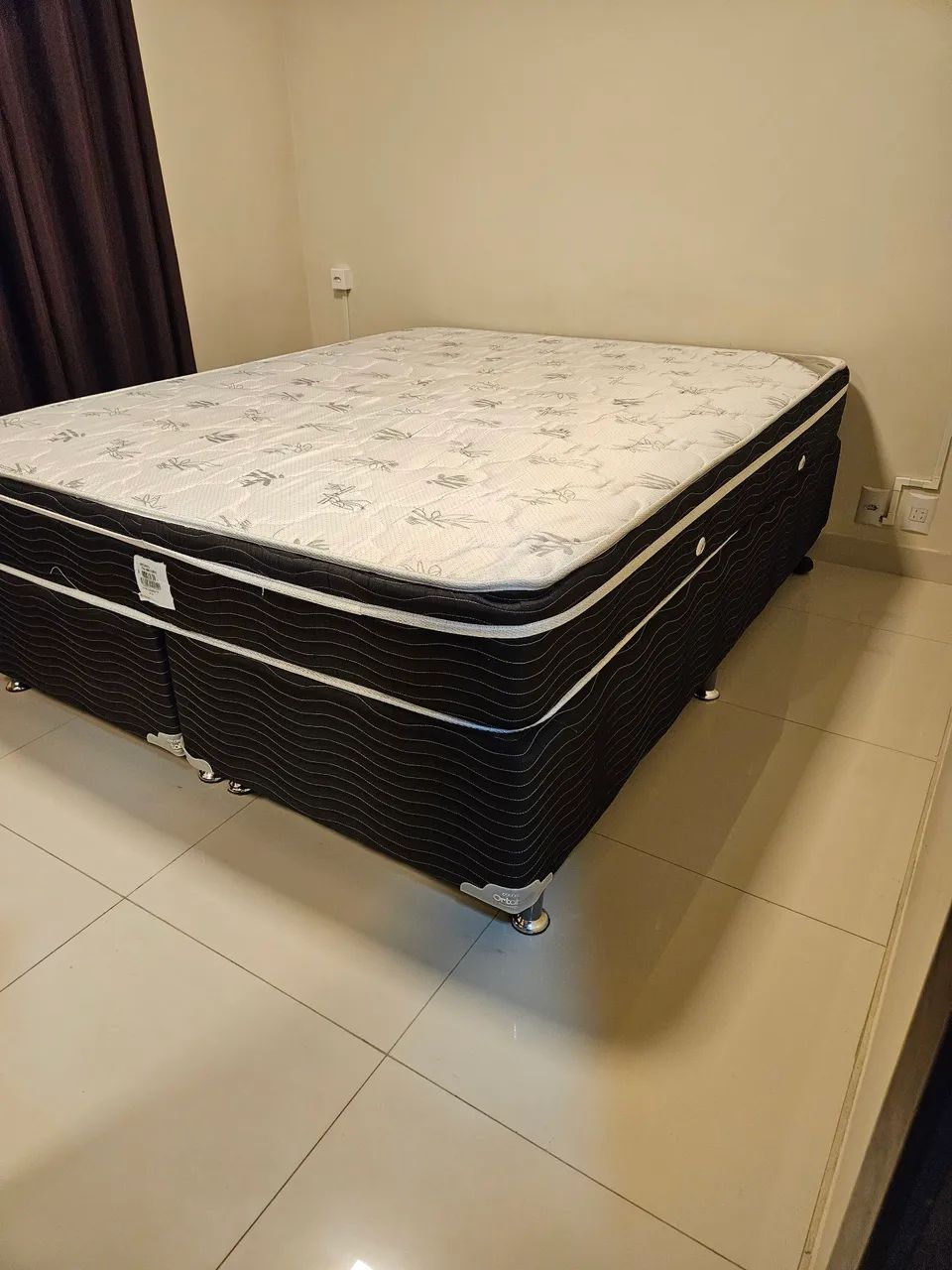 Conjunto cama box queen ortobom 