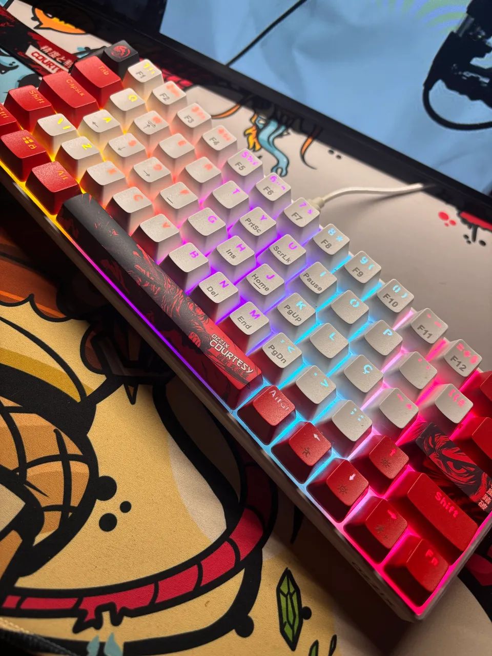 Teclado Mecânico 65% Personalizado