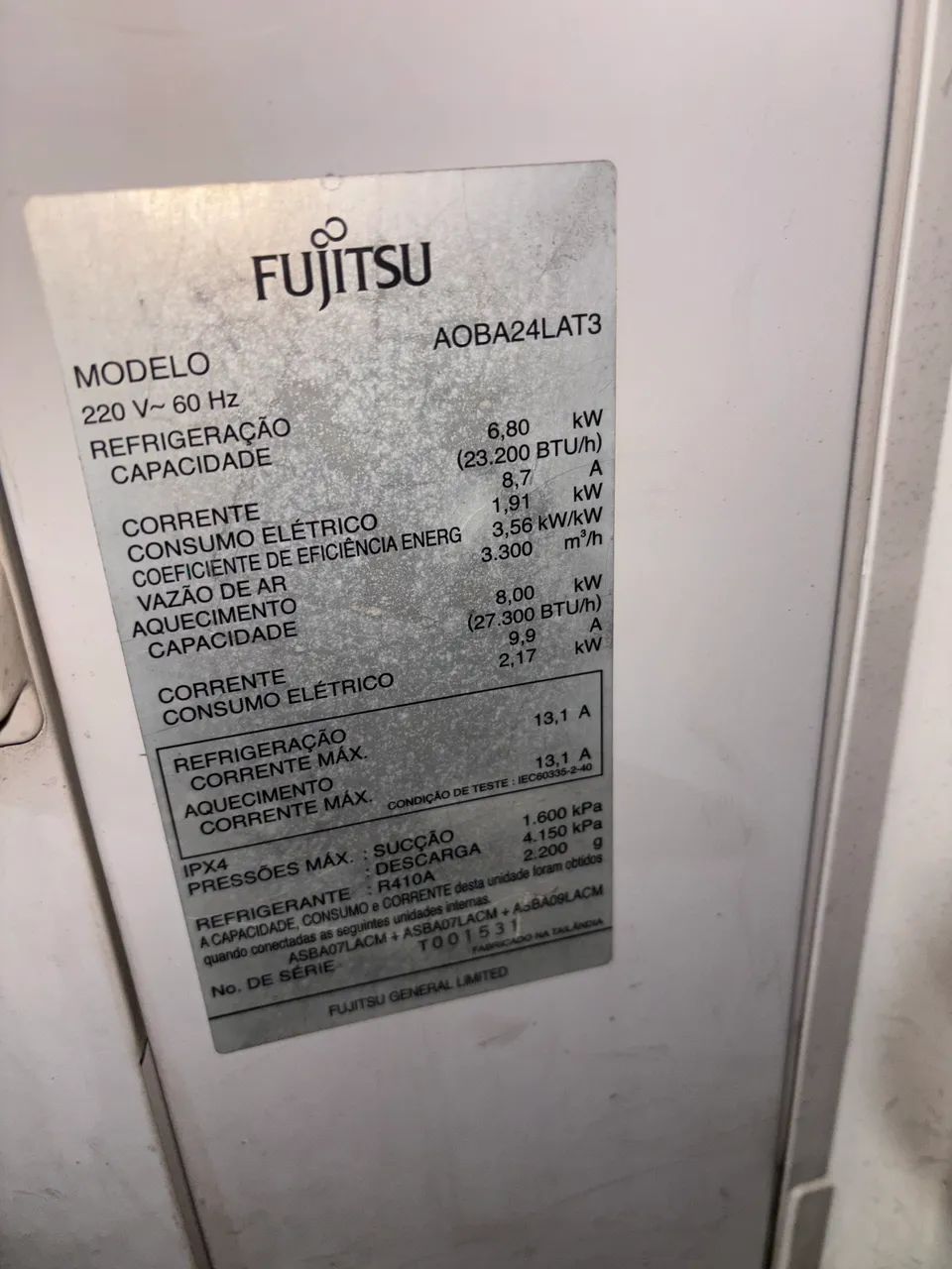 Multisplit fujitsu para retirada de peças - Foto 2