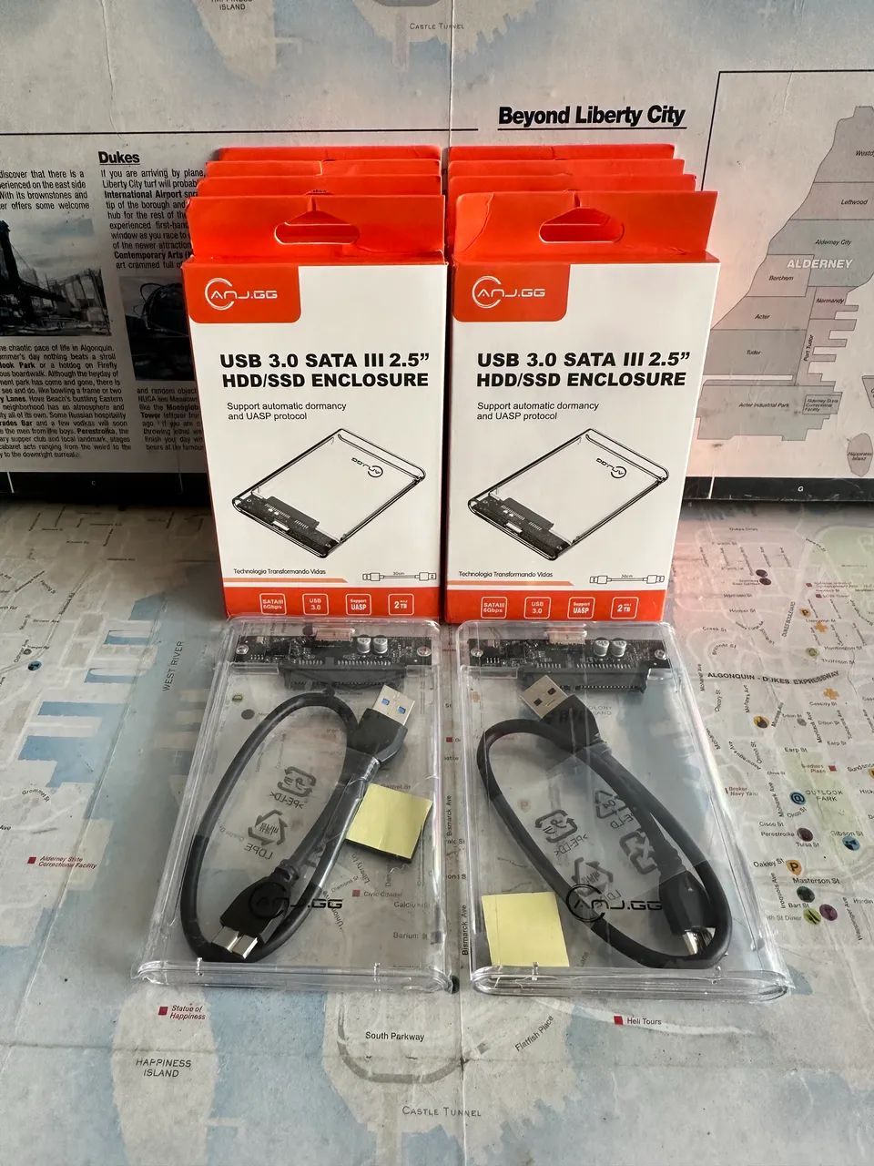Case HD externo 3.0 Sata III