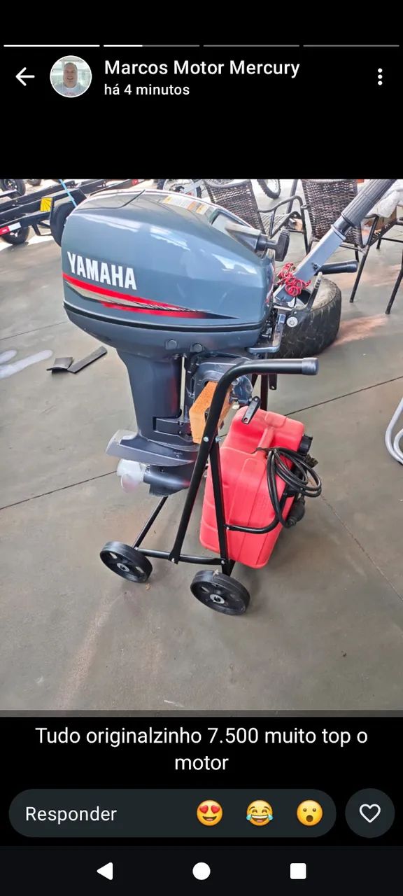 Motor Yamaha 15 Hp 1998