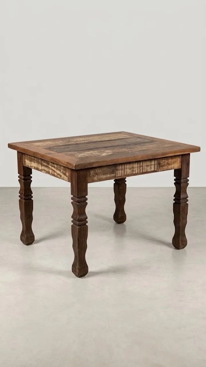 Mesa madeira demolição 