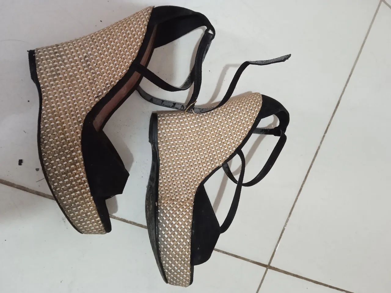Sandália salto anabela  - Foto 2