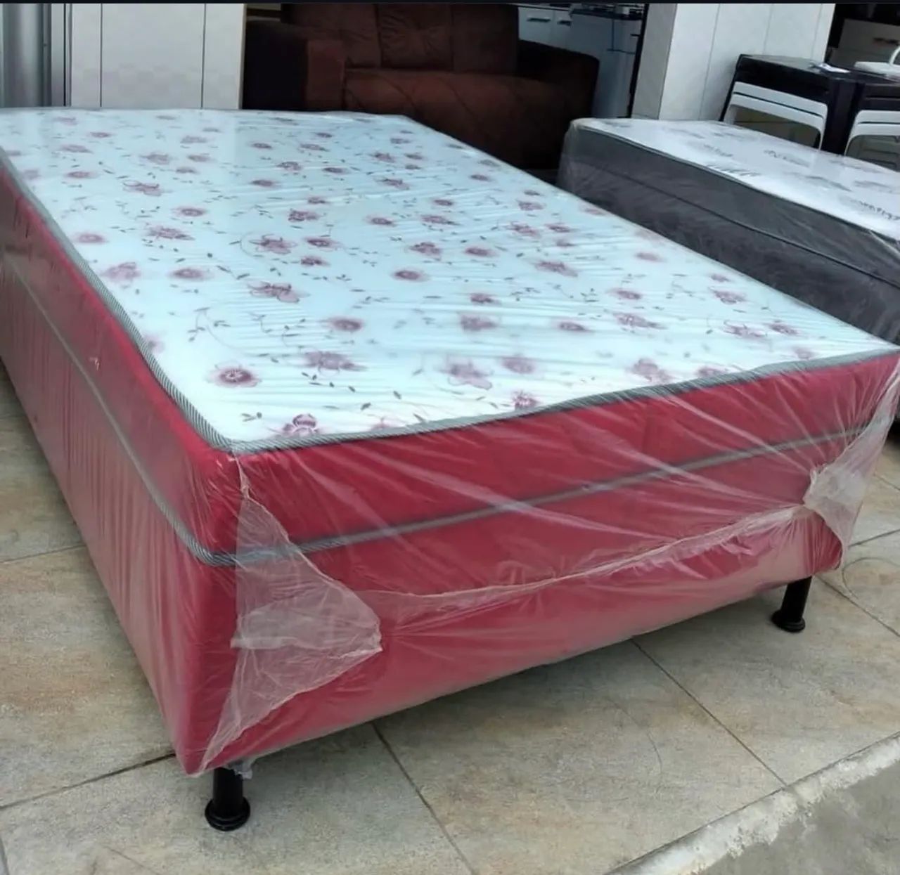 Cama box casal ou solteiro! OPORTUNIDADE  - Foto 2
