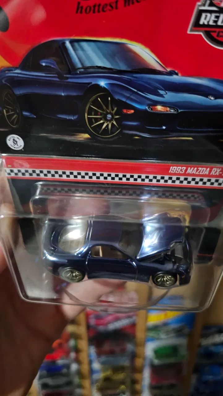 Mazda RX7 Hotwheels RLC azul - Hobbies e coleções - Vale Verde