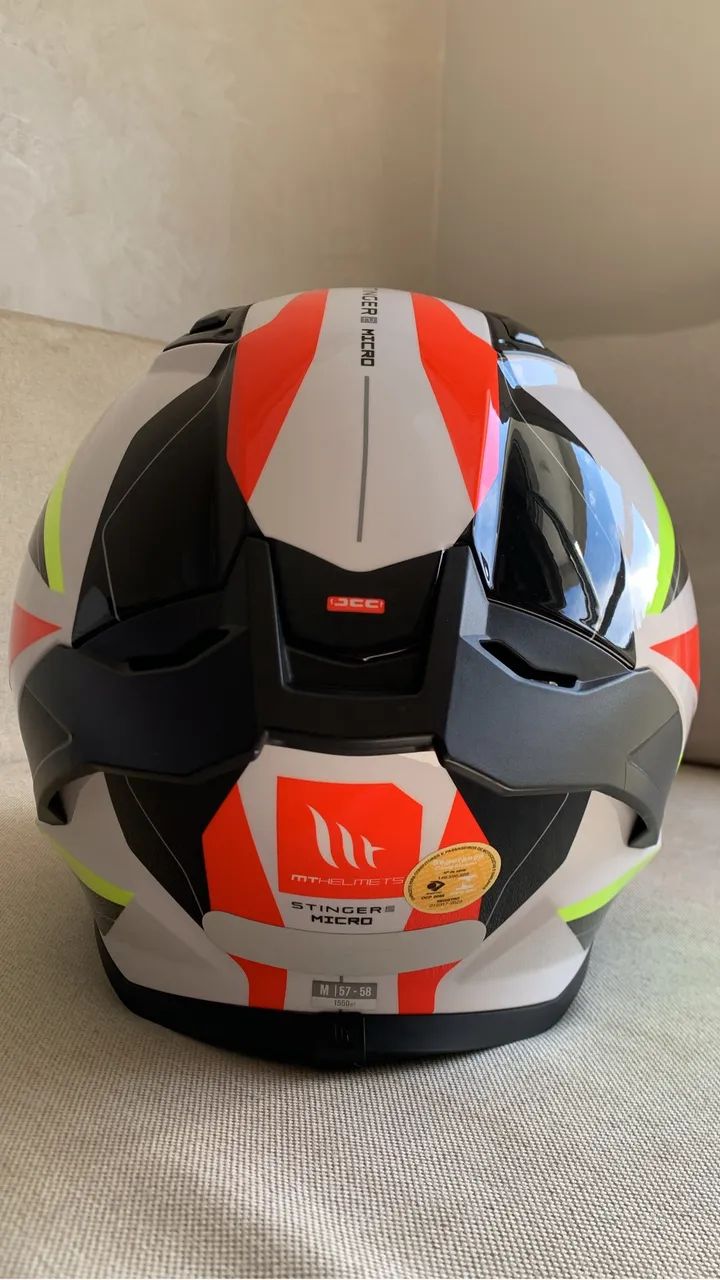 CAPACETE MT helmets STRINGER M tam57-58 - Foto 3