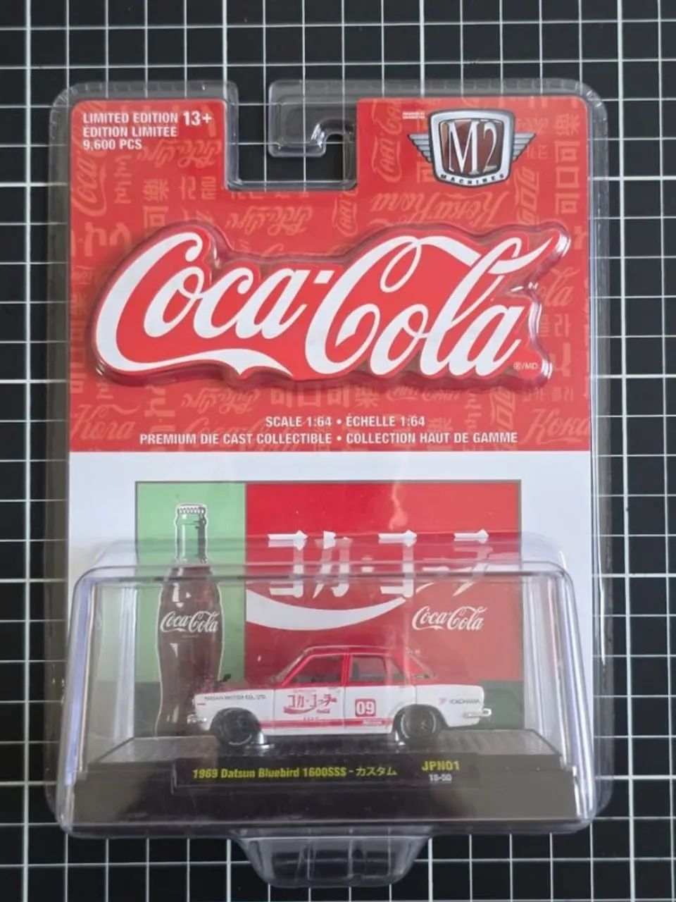 69 Datsun Bluebird 160SSS Coca Cola - M2 Machines - Brinquedos e