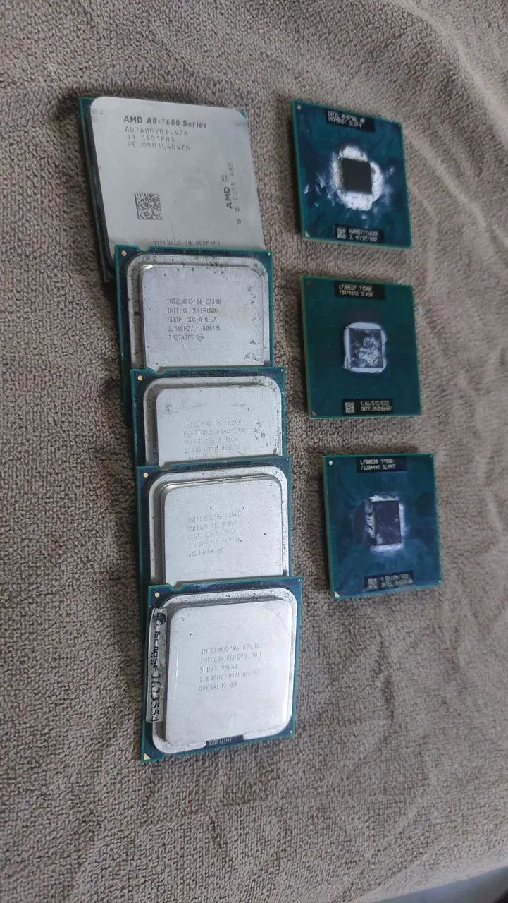 Lote de Processadores - Amd A8 Pentium - Celeron - Duo Core - Foto 4