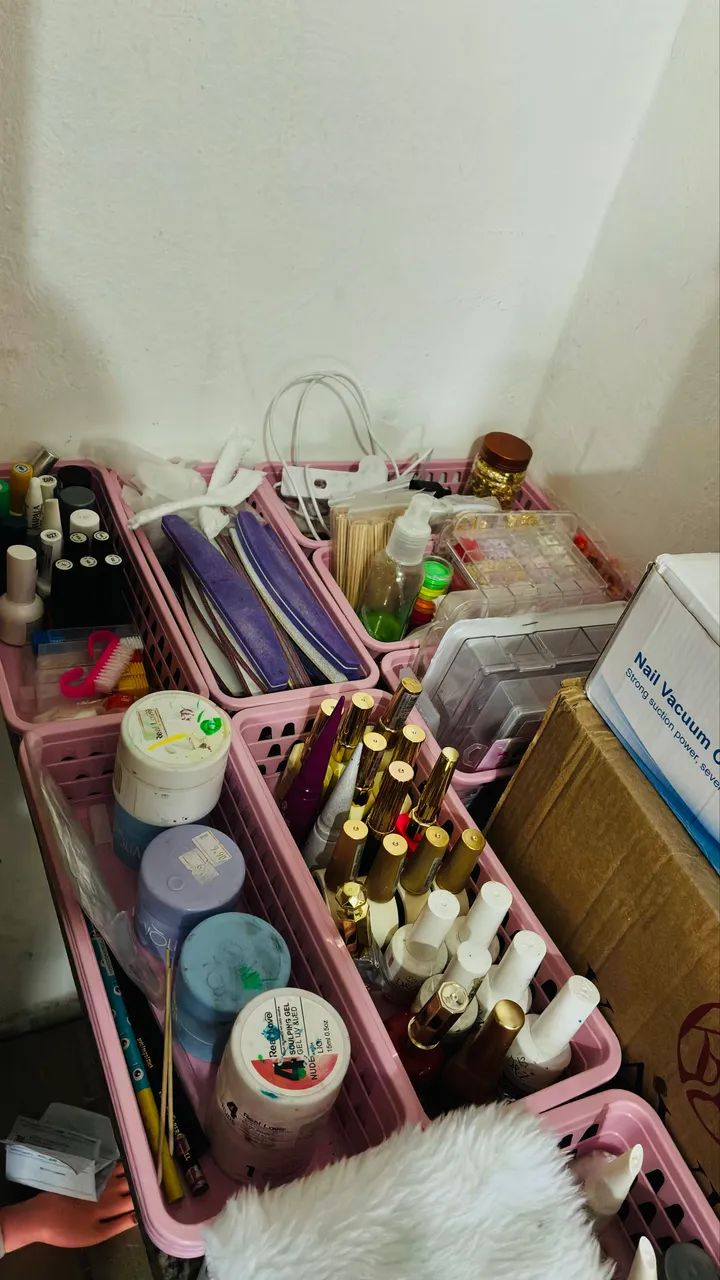 VENDO LOTE COMPLETO DE MATERIAL PARA UNHAS ? - Foto 5