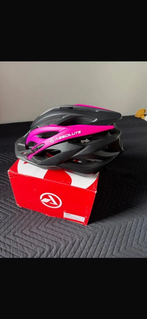 Capacete Absolute Bike com Led - Foto 2