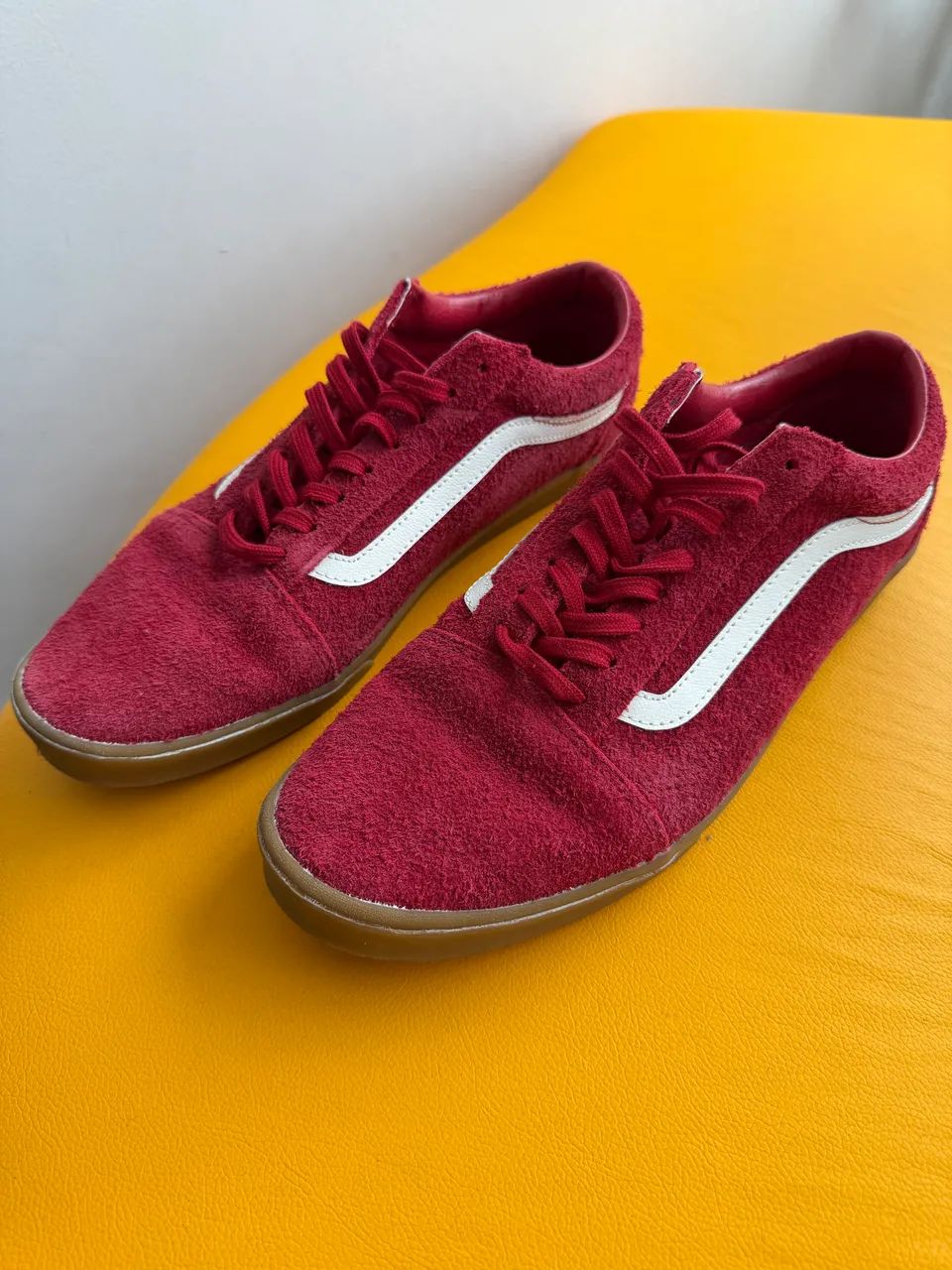 Tênis Vans casual - Vermelho  - Foto 4