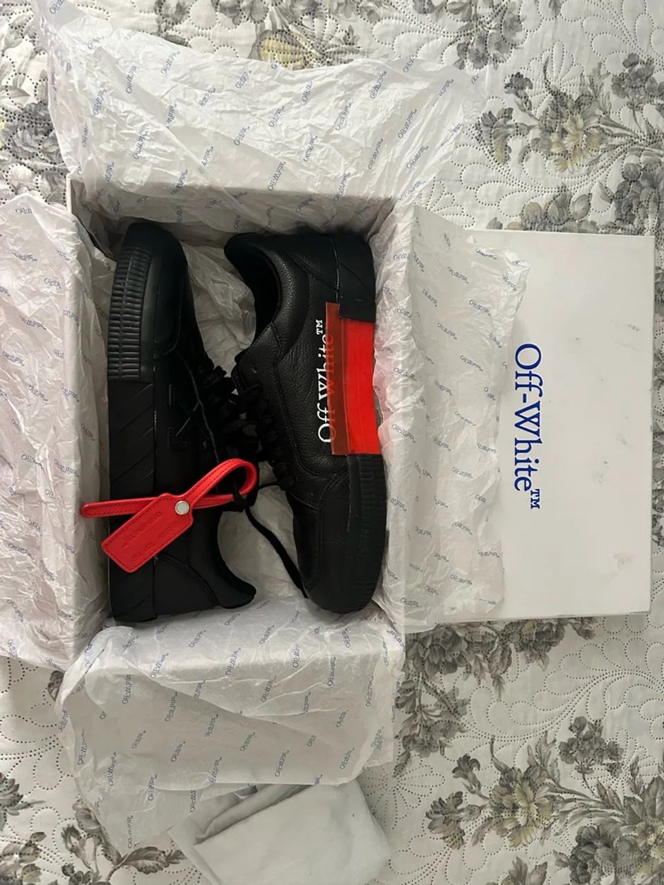 OFF-WHITE VULCANIZED PRETO - Foto 3
