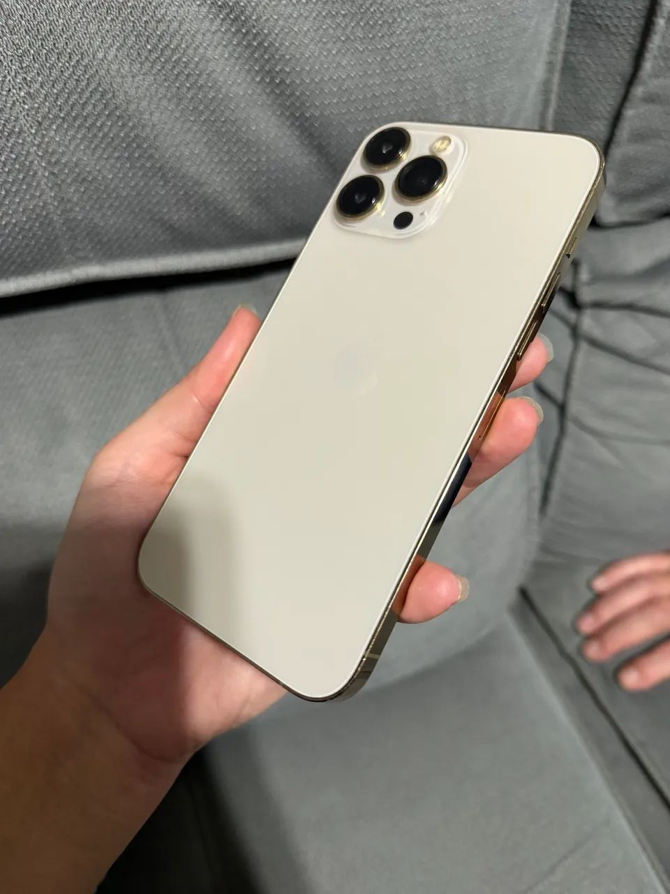 iphone 13 pro max 256gb dourado - ótimo estado  - Foto 3