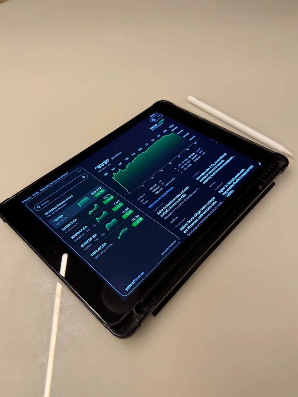 iPad 9th - 256Gb com caneta WB e Capa. Poucas marcas de uso. - Foto 4