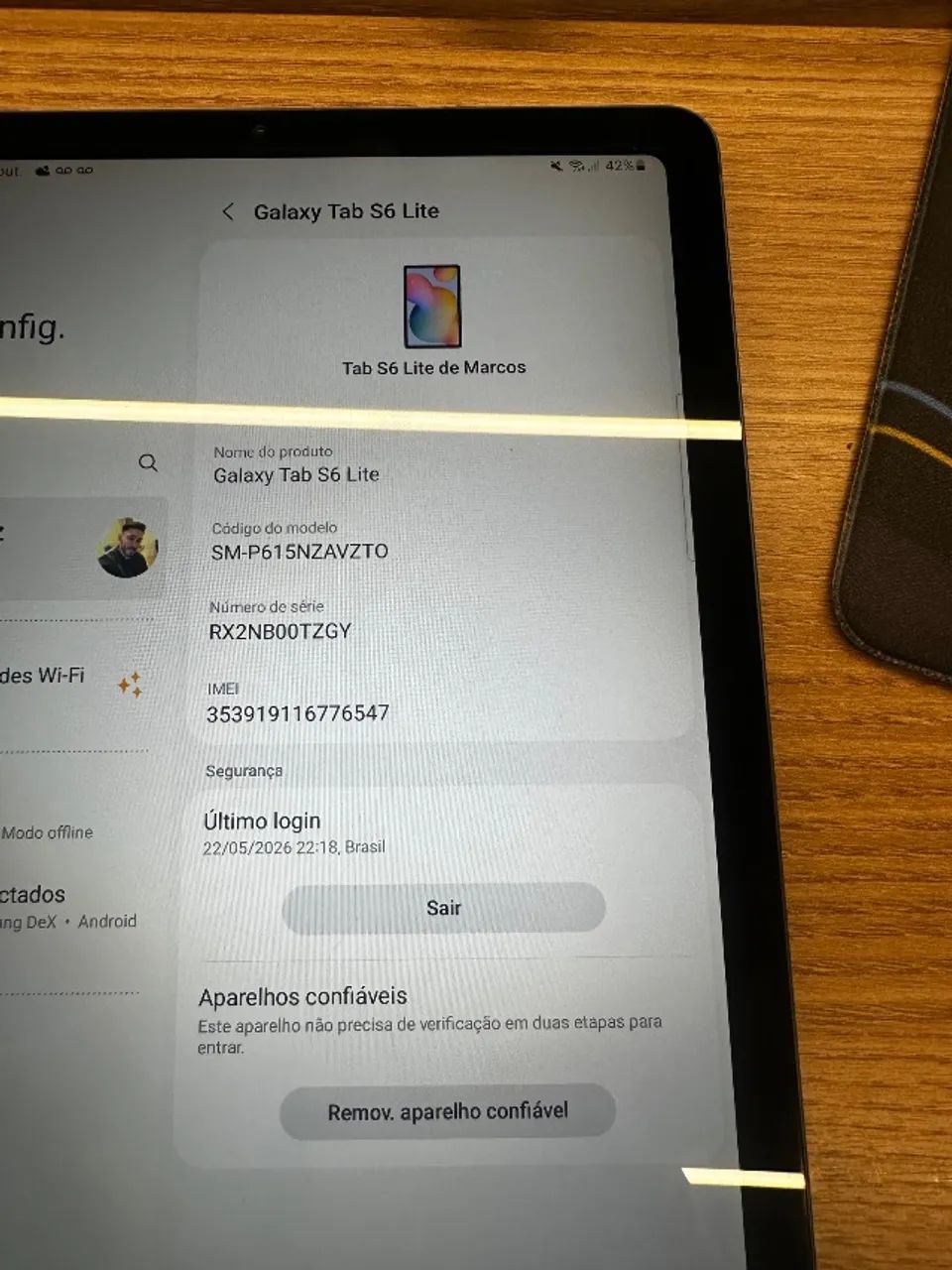 Tablet Galaxy Tab S6 Lite - Foto 4