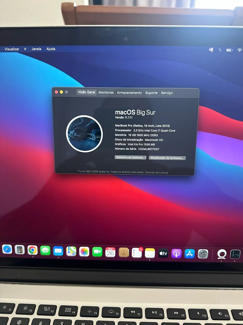 MacBook Pro i7 16g 500gb  - Foto 2