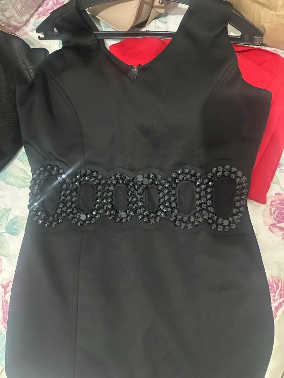 Vestido curto de festa preto  - Foto 4